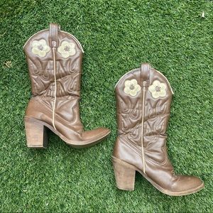 Brown Cowgirl Boots